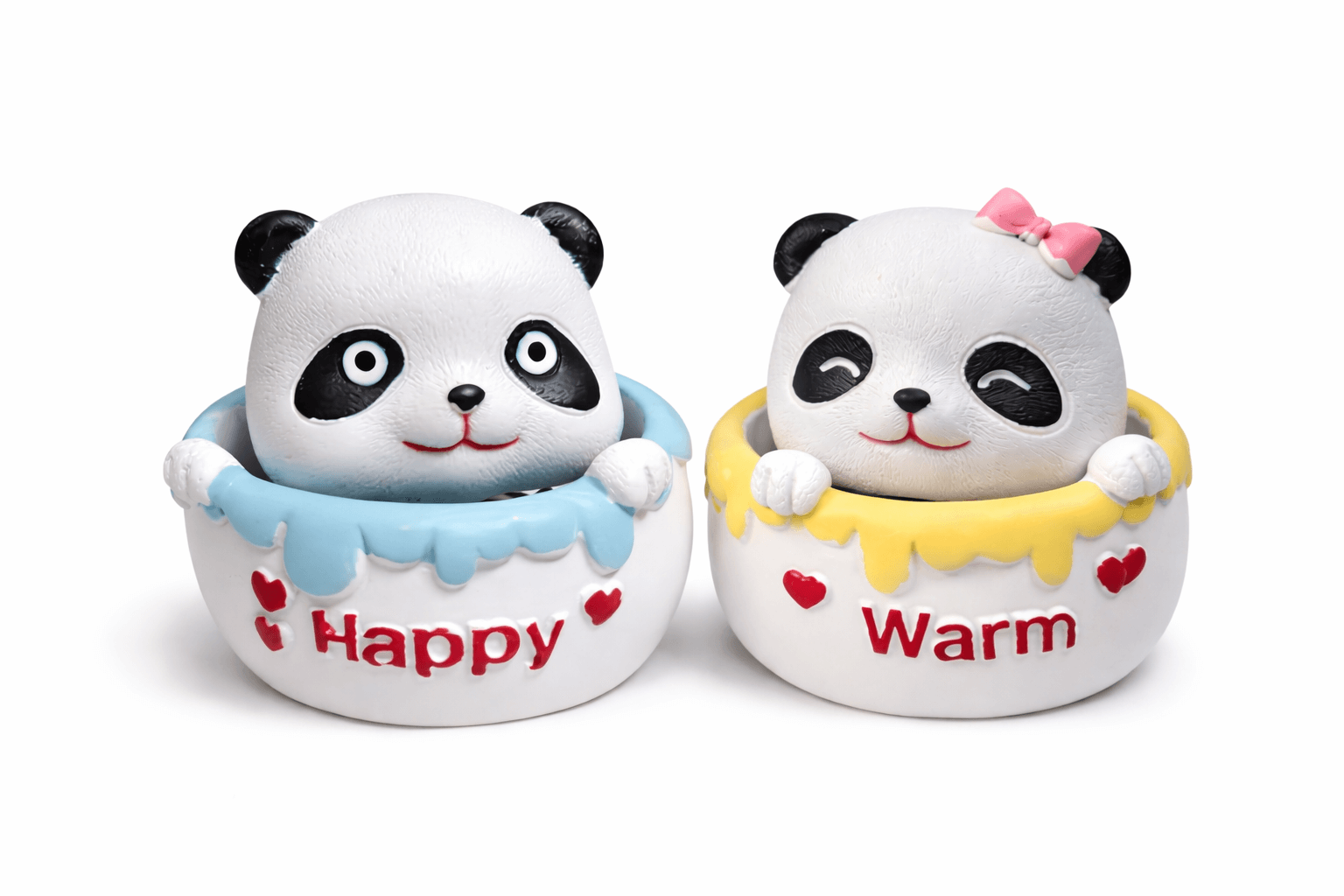 Cute Head-Shaking Panda Spring Toys Set | Home decor Showpiece - Image 2