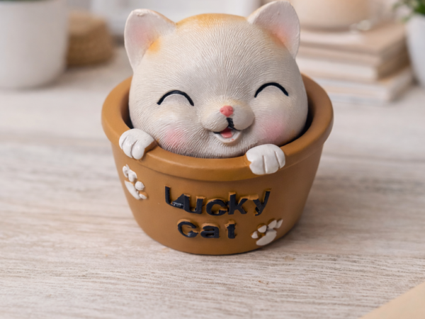 Brown Lucky Cat