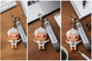 Goodluck boy keychain