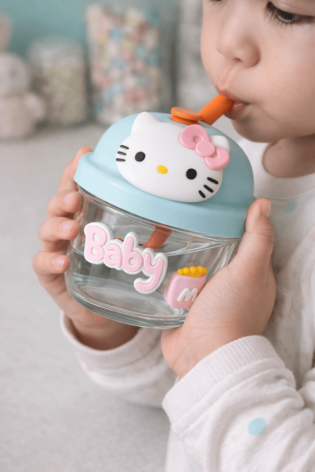 Kawaii Hello Kitty Glass Storage Jars with Airtight Lids – Cute Mini Containers for Snacks, Spices, or Jewelry - Image 4