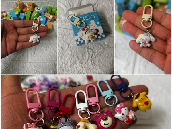 Blind Box Keychain Charms - (Random Cute Characters)