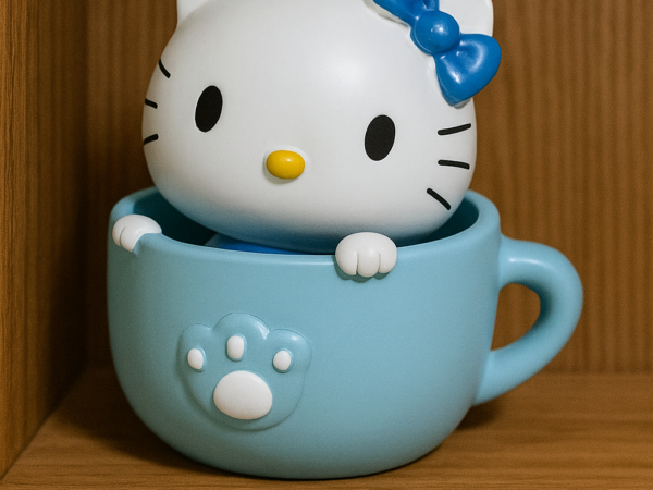 Hello kitty – Adorable Desk Decor Showpiece& Head Shaking Spring toy