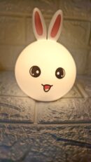 Cute Bunny Silicone Night Lamp | Rechargeable LED Kids Lamp